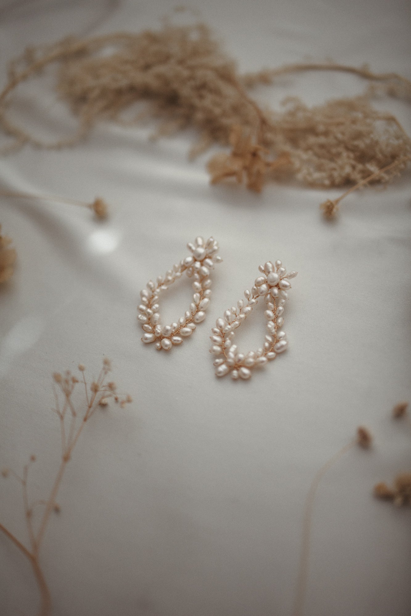 Banksia Pearl Cluster Earrings