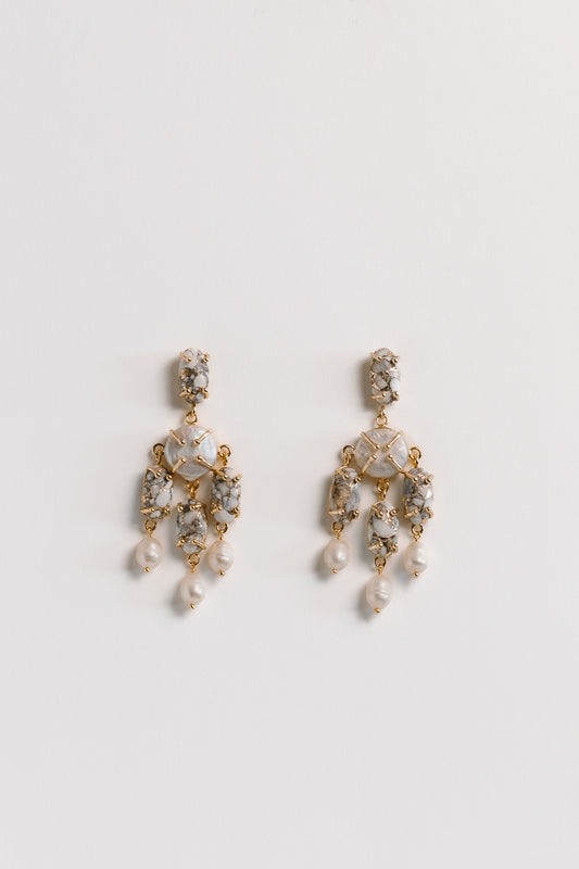 Ara Marble Earrings