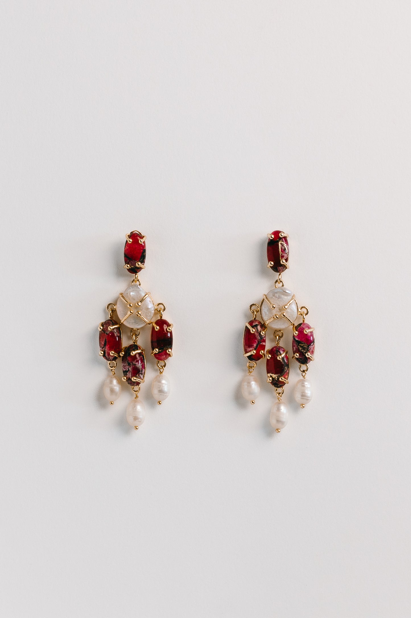 Ara Ruby Earrings