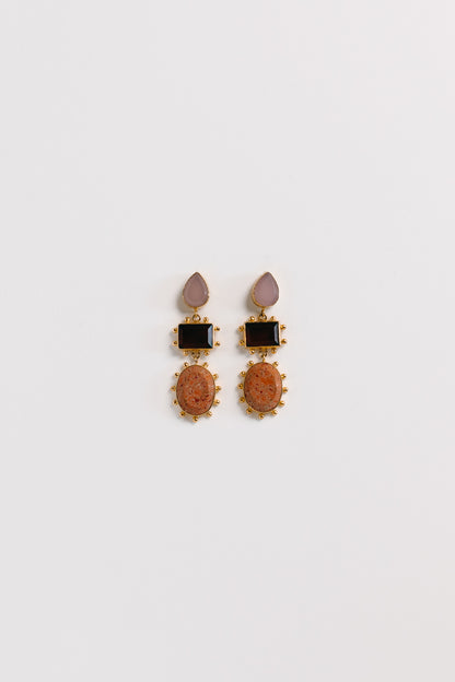 Aries Multi Stone Earrings