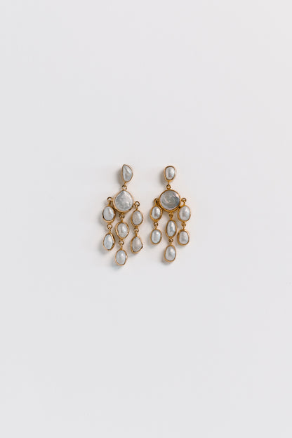 Artemis Pearl Chandelier Earrings