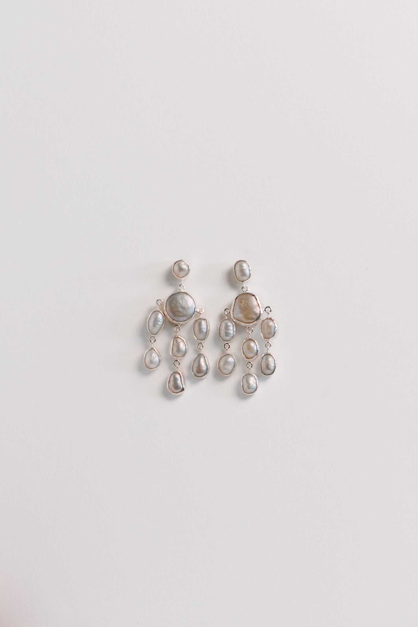 Artemis Pearl Chandelier Earrings