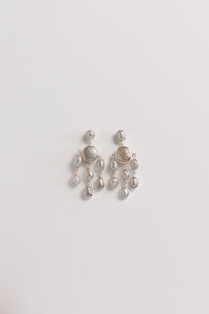 Artemis Pearl Chandelier Earrings