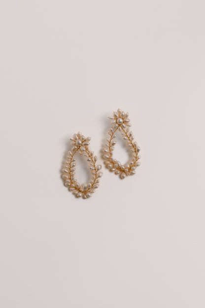 Banksia Pearl Cluster Earrings