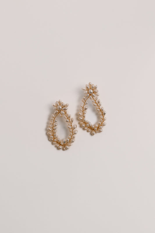 Banksia Pearl Cluster Earrings