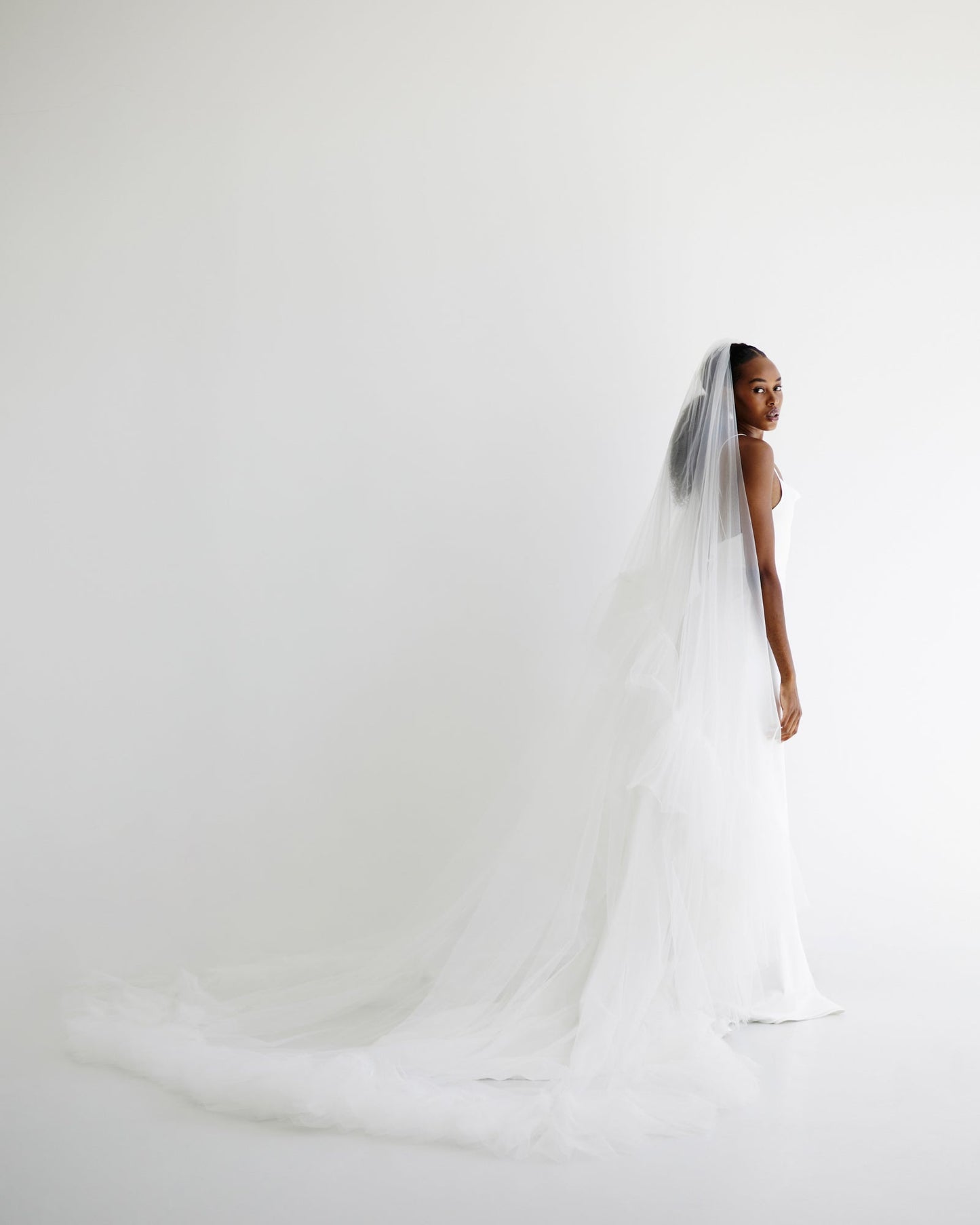 Ruffle Edge Veil | Veils | Sadie Bosworth Atelier