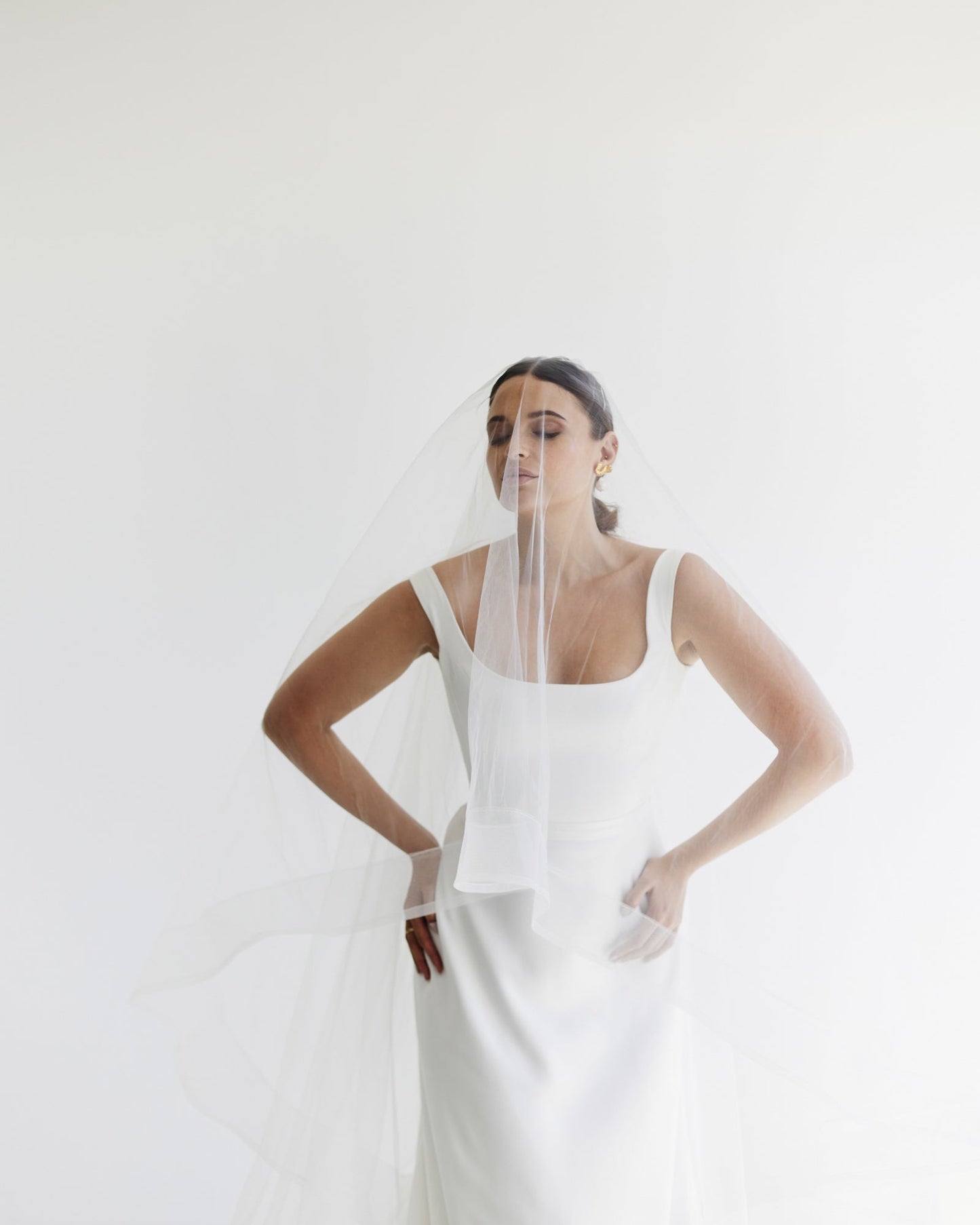 Crinoline Veil | Veils | Sadie Bosworth Atelier