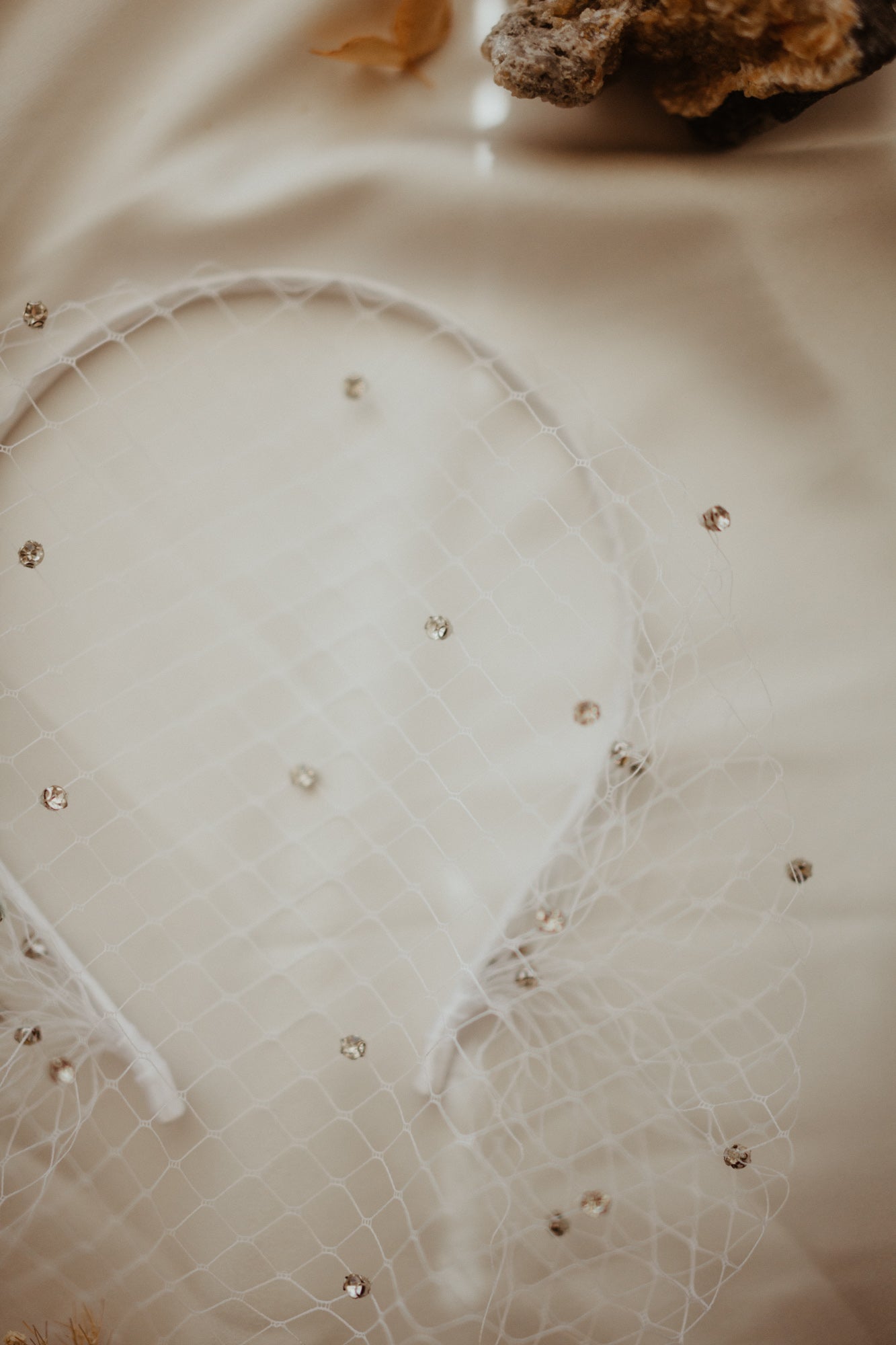 White Birdcage Veil | Veils | Sadie Bosworth Atelier