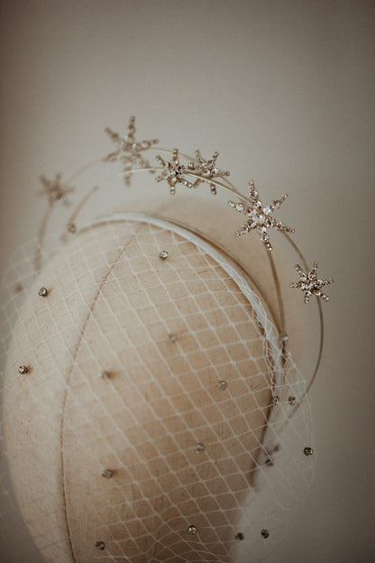 Saturn Headpiece | headpiece | Sadie Bosworth Atelier