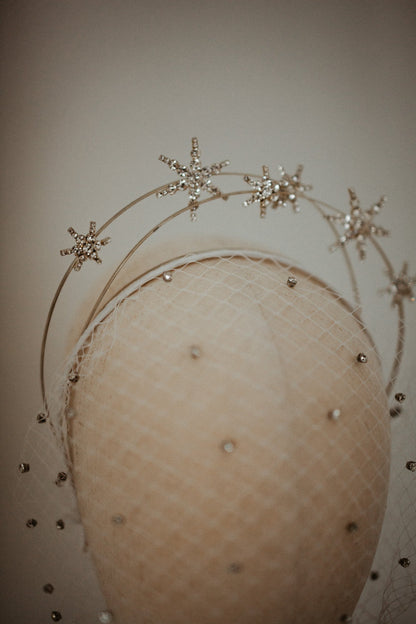 Saturn Headpiece | headpiece | Sadie Bosworth Atelier