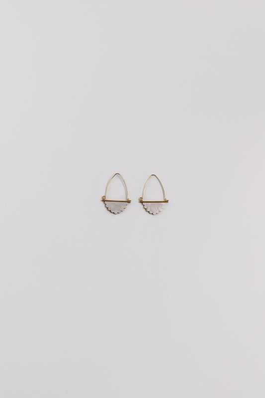 Brise Mother of Pearl Earrings