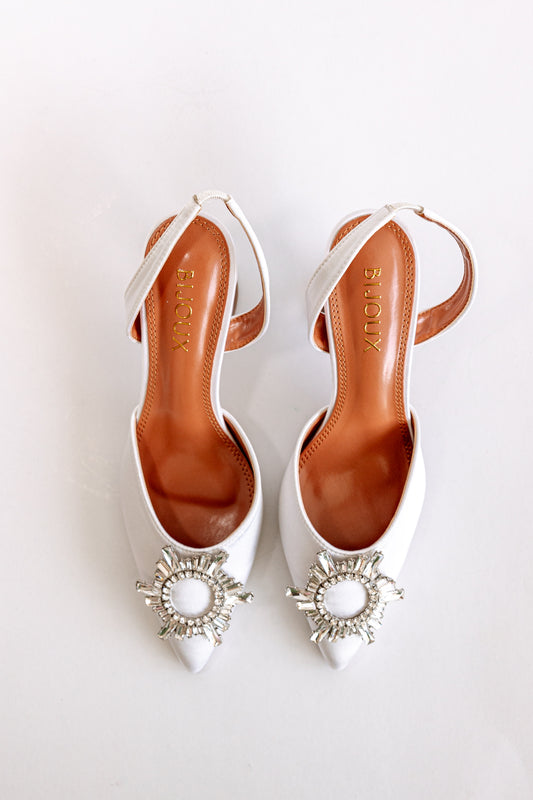 Daria Slingbacks with Rhinestone Detail