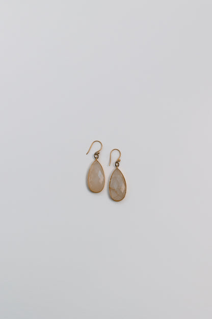 Delilah Chalcedony Stone Earrings