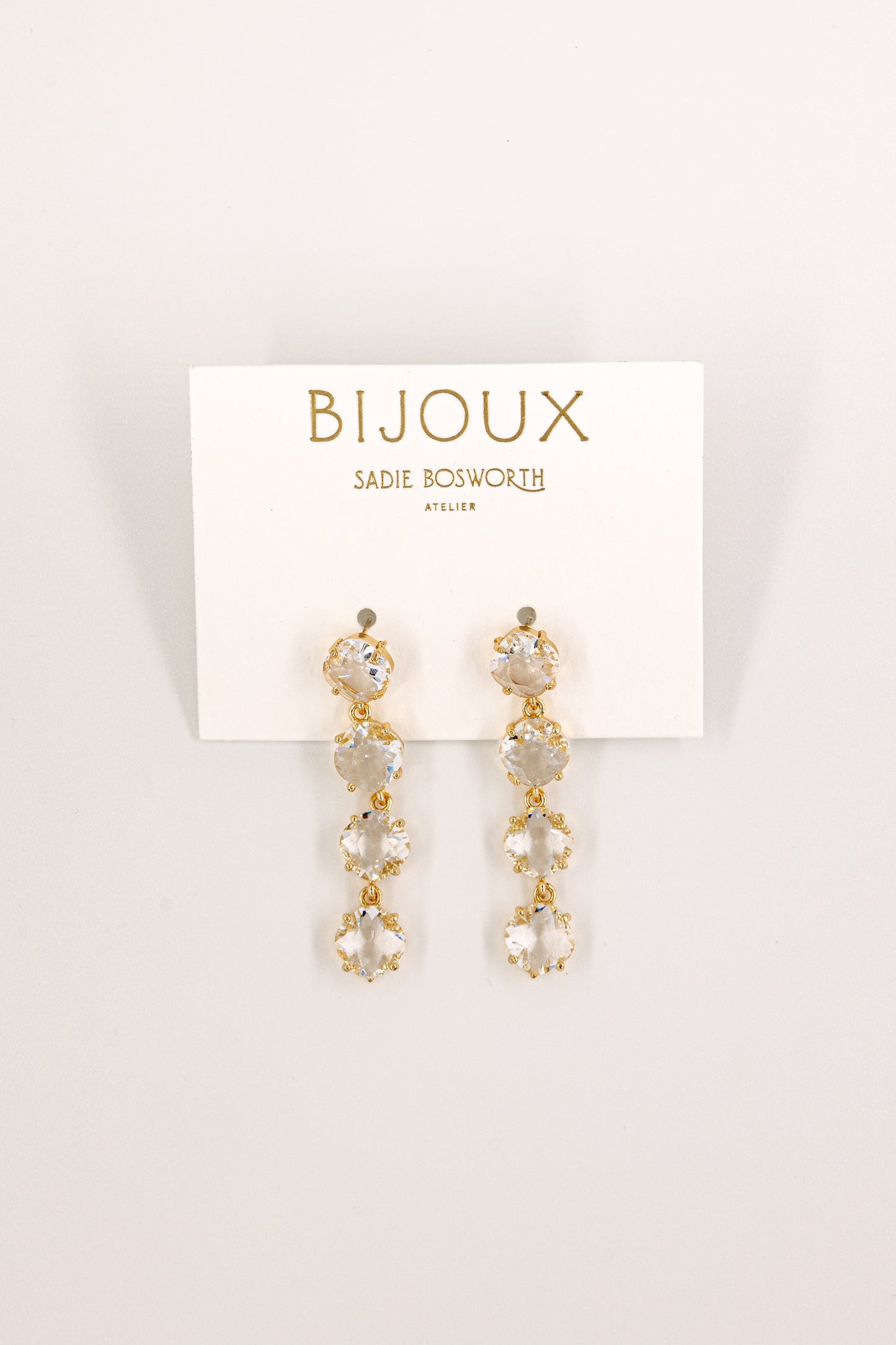 Louxor Quartz Drop Earrings