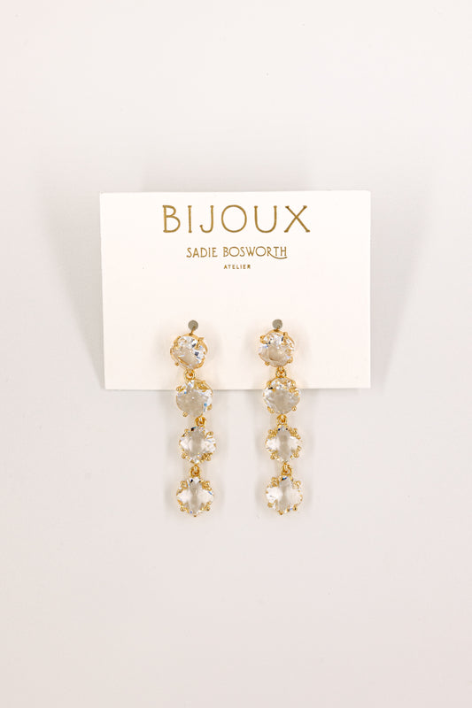 Louxor Quartz Drop Earrings