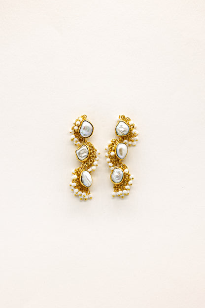 Mara Luna Pearl Drop Earrings