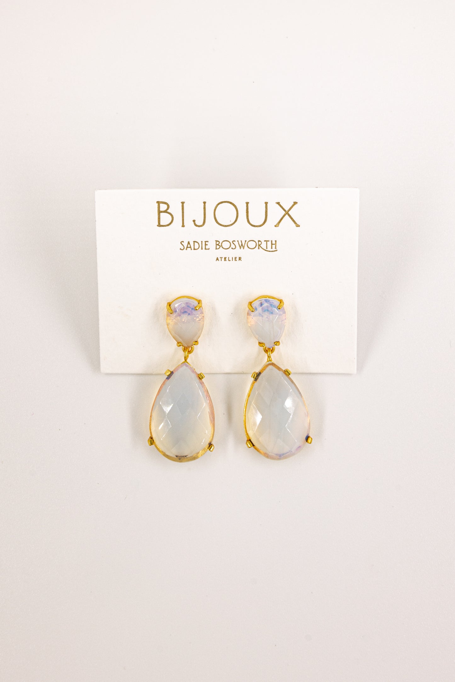 Osiris Moonstone Earrings