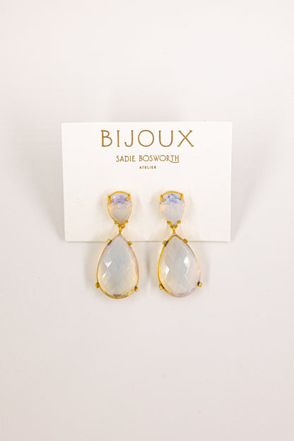 Osiris Moonstone Earrings