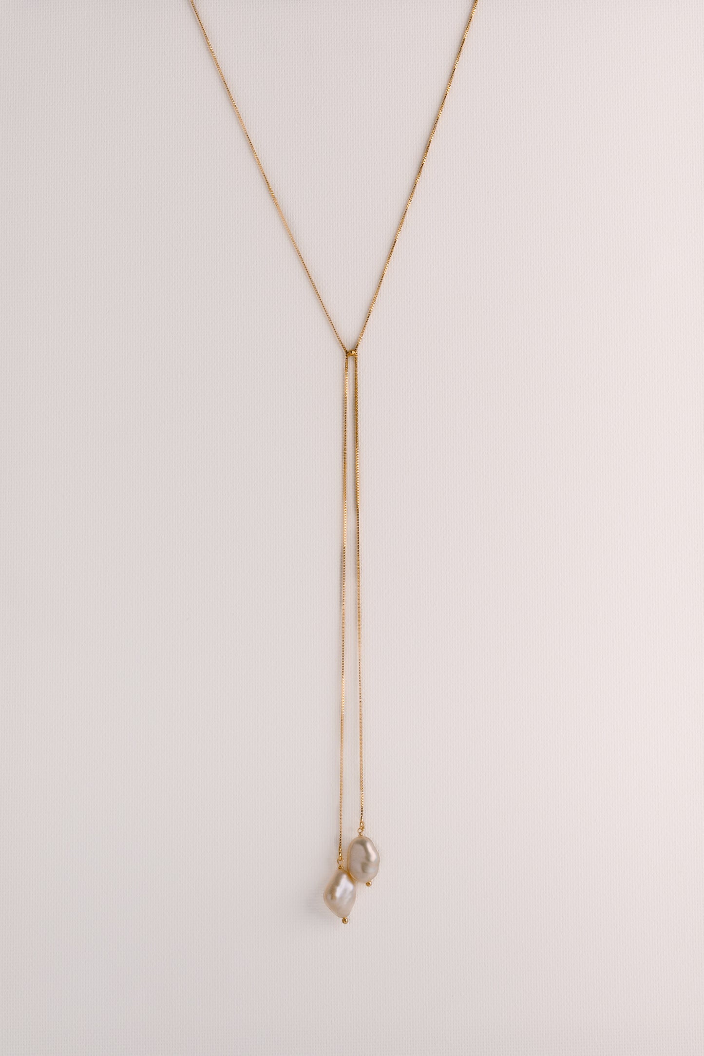 Sienna Pearl Drop Necklace
