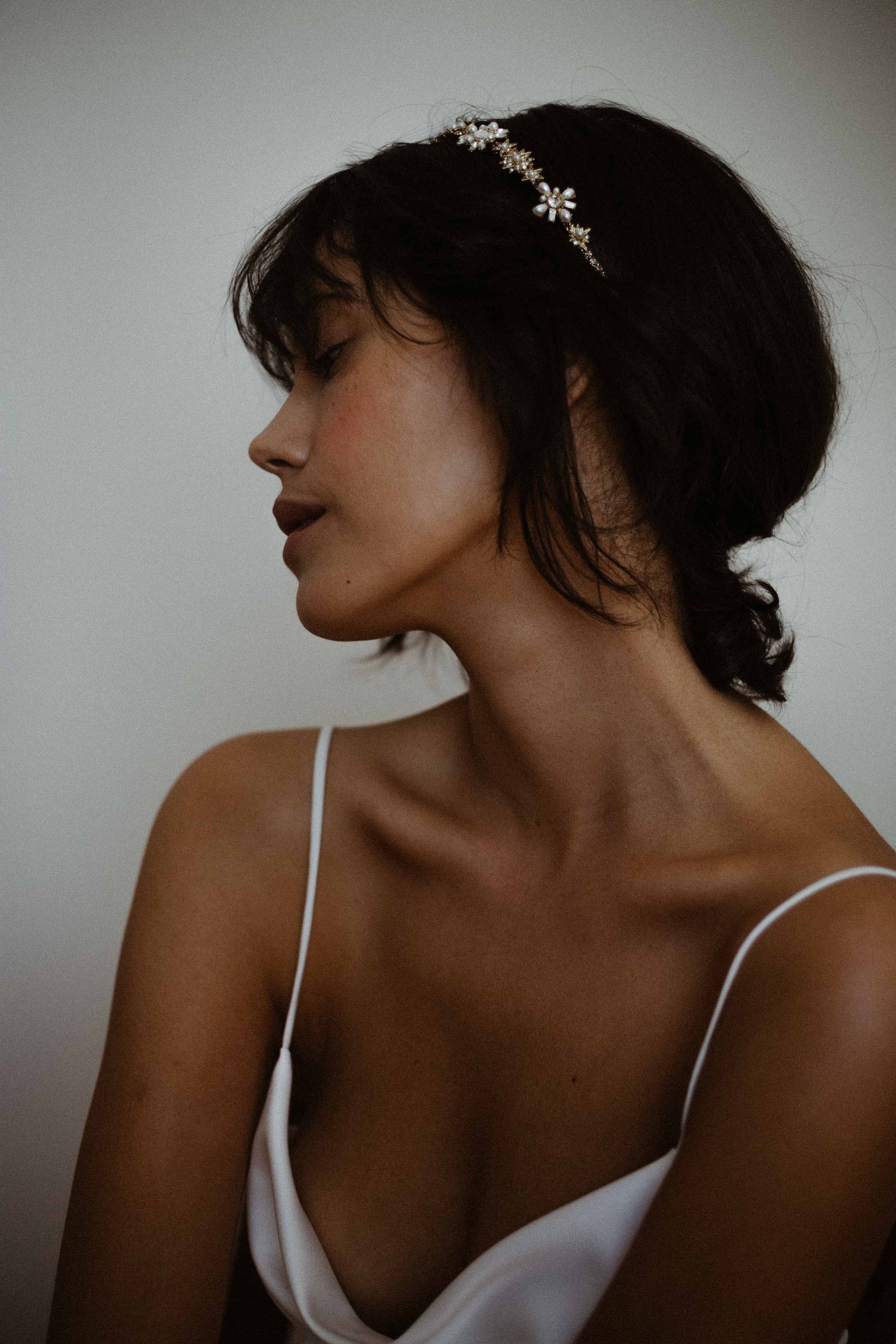 Blanche Hairpiece | headpiece | Sadie Bosworth Atelier