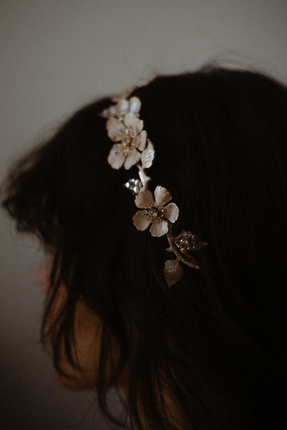 Petal Hairpiece | Headpiece | Sadie Bosworth Atelier